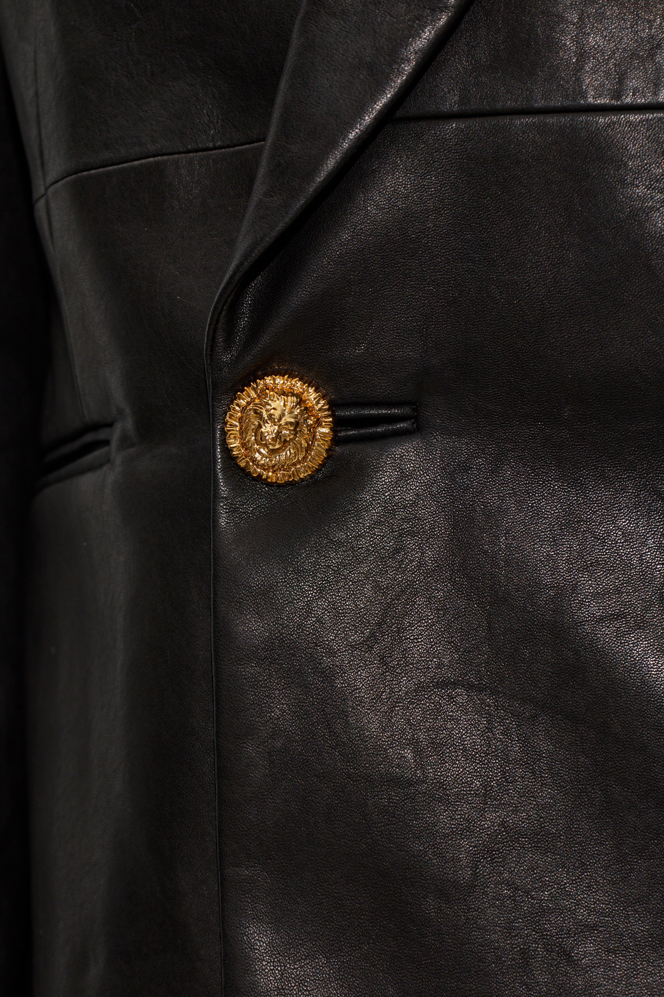 ジャケット・アウター 90S BALMAIN STITCHED LEATHER BLAZER 90S BALMAIN STITCHED LEATHER BLAZER 【公式通販】
